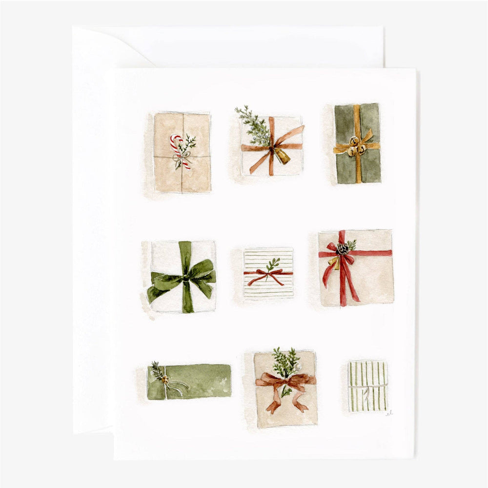 Christmas Gifts Notecards by Emily Lex Studio