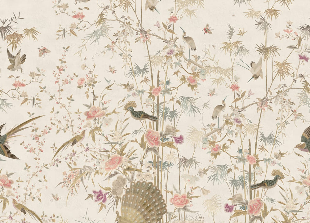 Chinoiserie Garden Wallpaper
