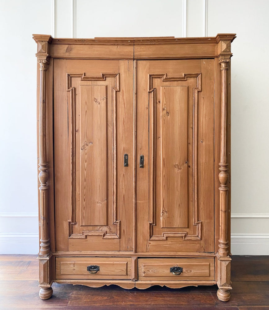 
            
                Load image into Gallery viewer, Antique Pine Armoire
            
        