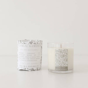 Wrapped Floral Candle | Floral Garden