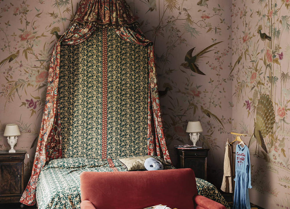 Chinoiserie Garden Wallpaper