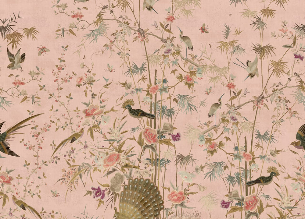 Chinoiserie Garden Wallpaper