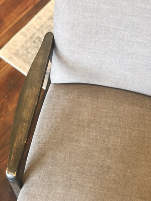 Vintage 1960s Czechian Upholstered Chair | Store Pickup Only