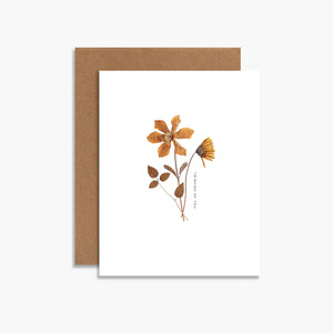 
            
                Load image into Gallery viewer, Thinking Of You Botanical Greeting Card
            
        