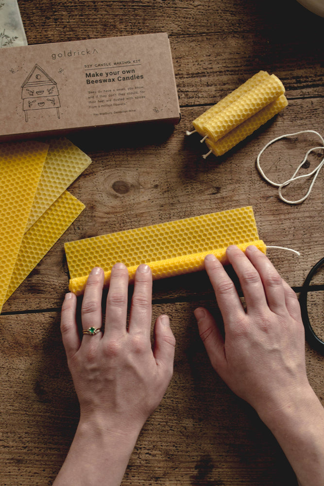 Beeswax Candle Making Kit