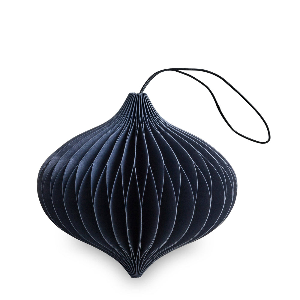 Holiday Ornament | Paper Onion, Midnight Blue