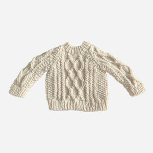 
            
                Load image into Gallery viewer, Fisherman Sweater, Cream
            
        