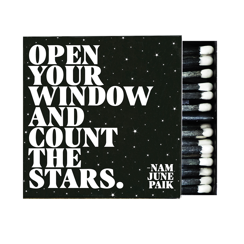 Open Your Window Matches (Nam June Paik)