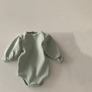 
            
                Load image into Gallery viewer, Ruffle Bodysuit | Mint green
            
        