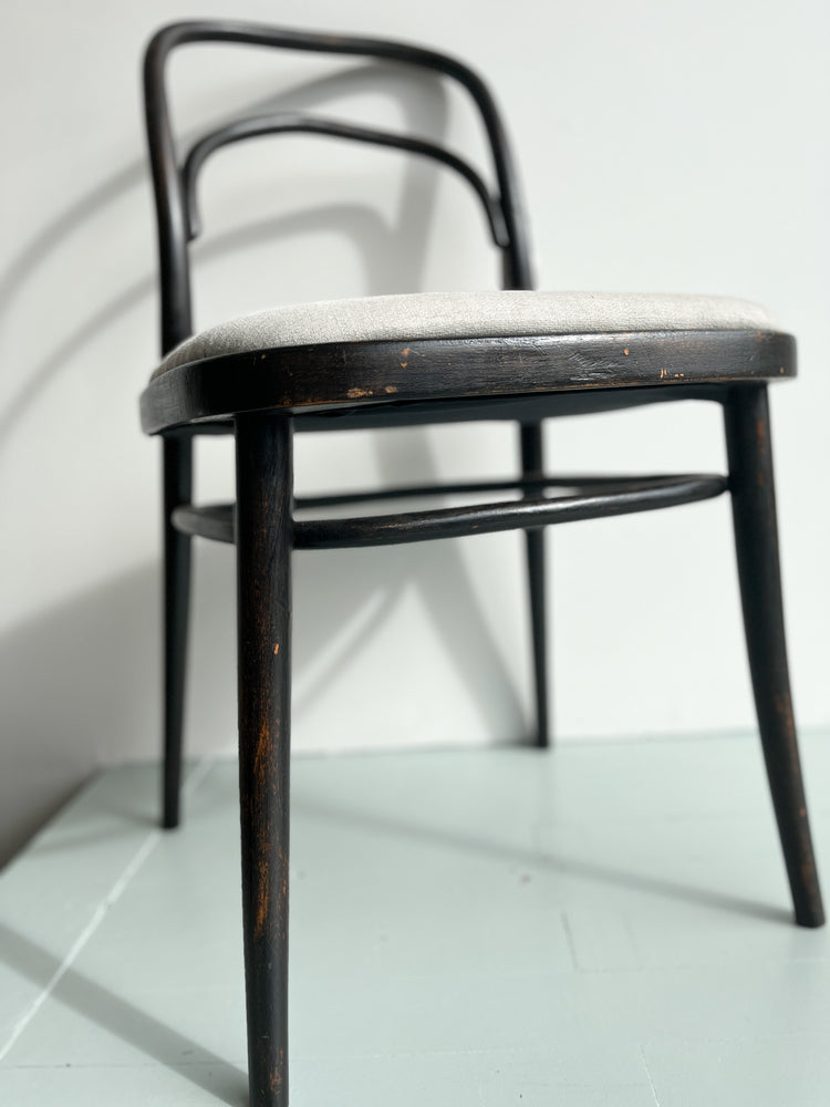 Set of 4 Vintage Austrian Patinated Chairs