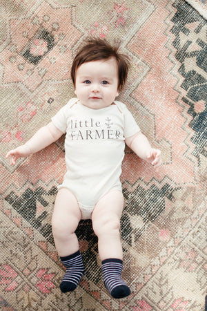 
            
                Load image into Gallery viewer, Organic Baby Onesie by Lady Farmer
            
        