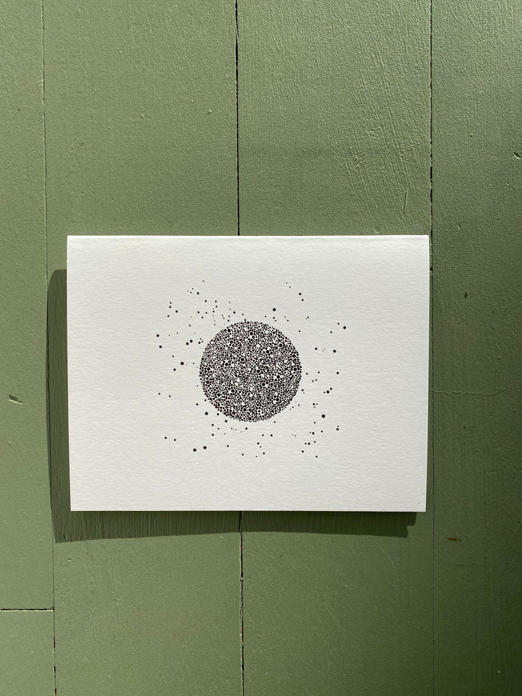 Letterpress Greeting Card by Palindrome