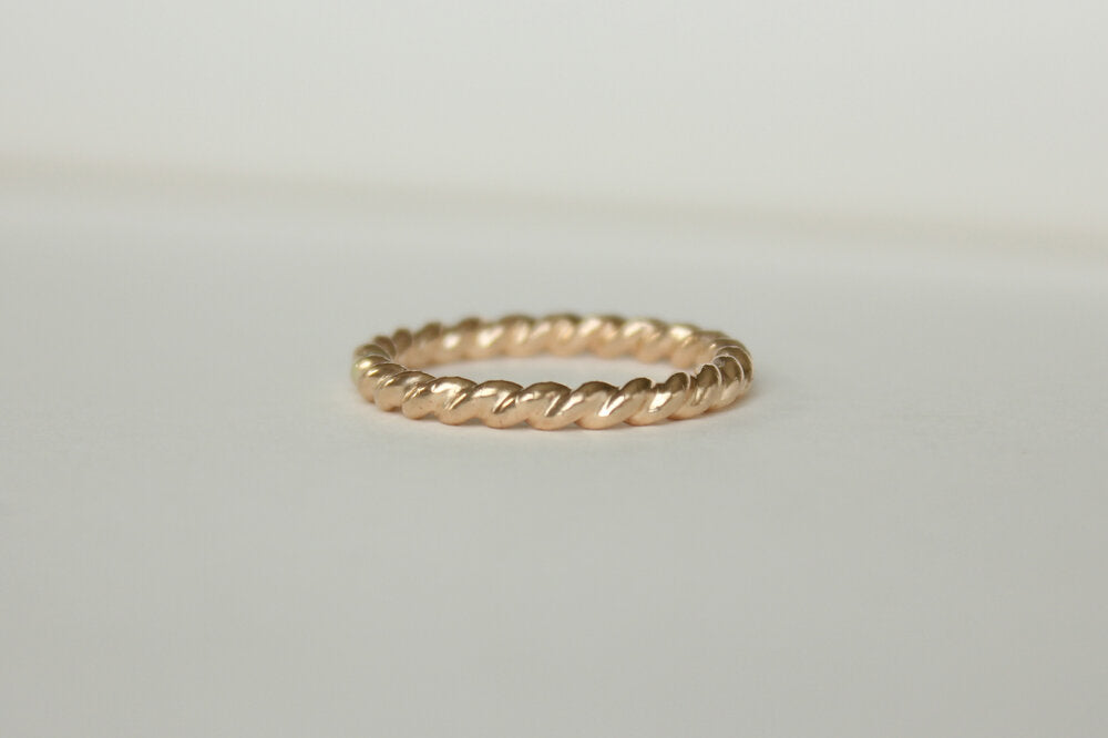 Super Thick Twisted Ring by Cicie Jewelry