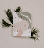 Happy Holiday Greeting Card by Tortoise Designs