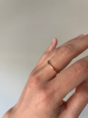 
            
                Load image into Gallery viewer, Thin Stacker Ring by Cicie Jewelry
            
        