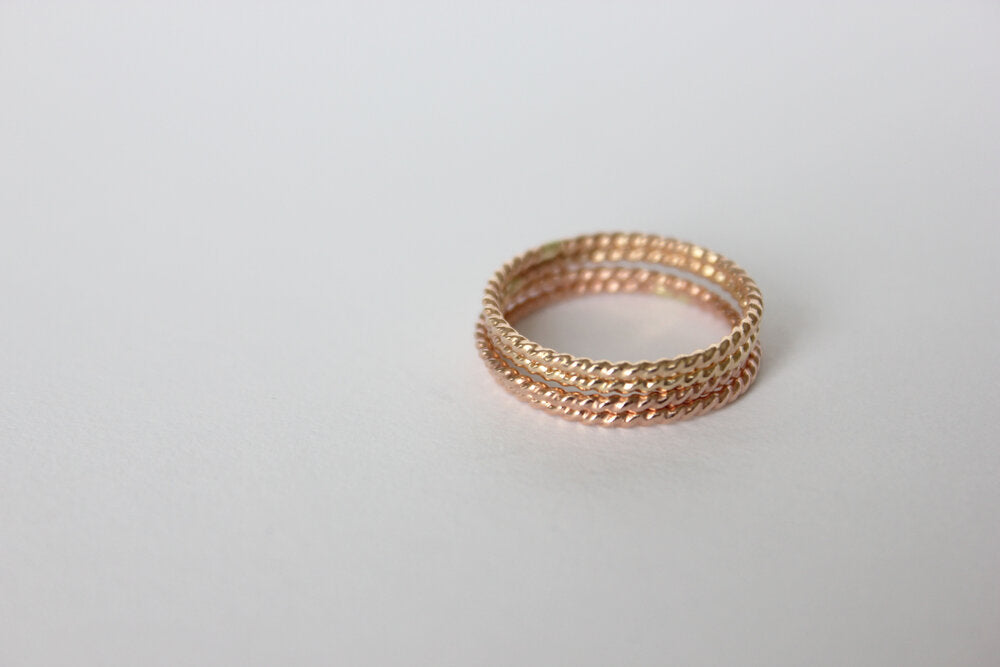 Twisted Ring by Cicie Jewelry