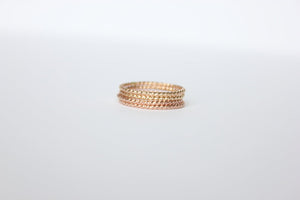 Twisted Ring by Cicie Jewelry