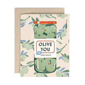 Olive You Card